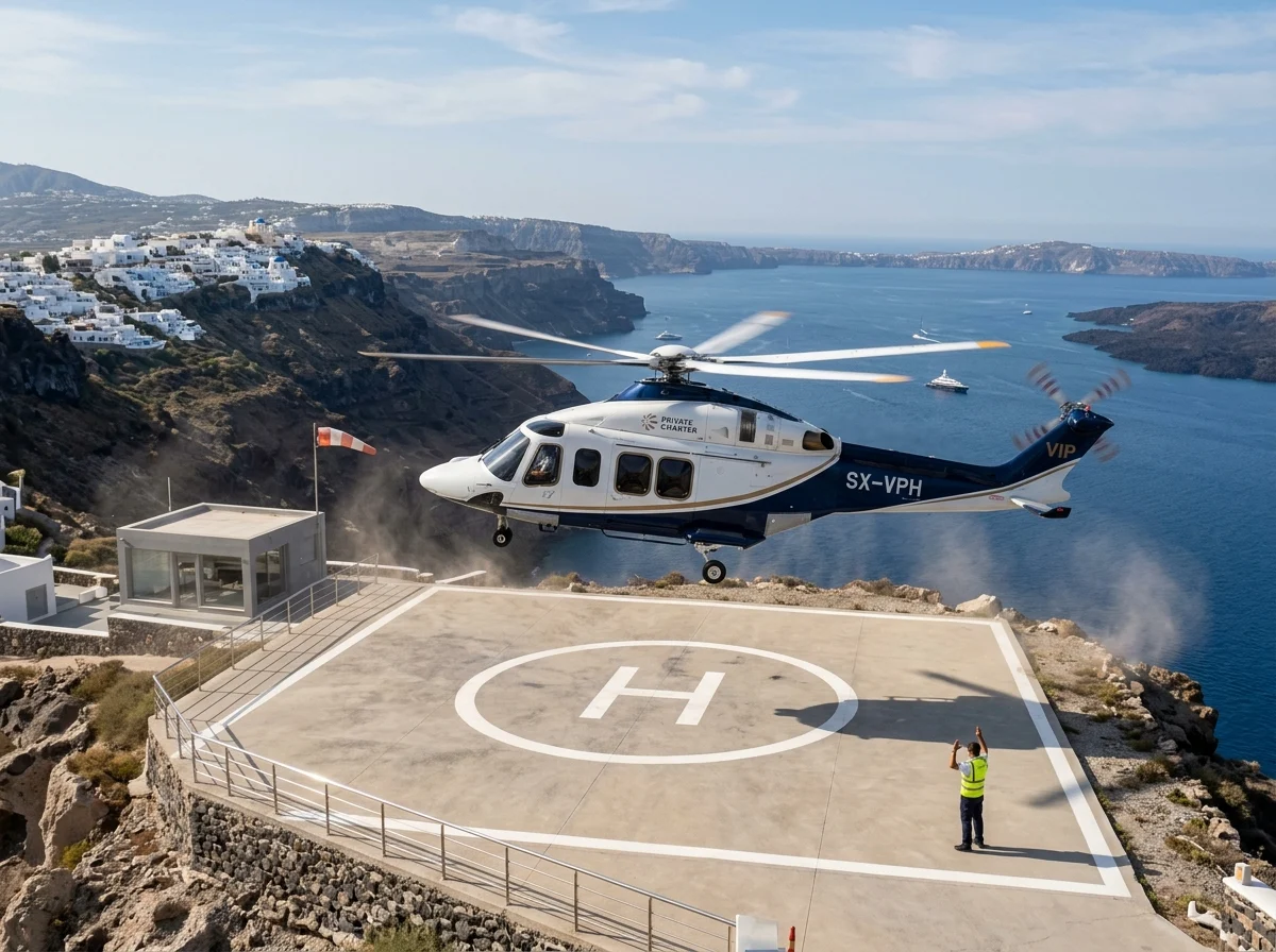 Helicopter Rental Greece